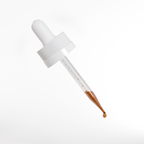 Aftergrow Scalp Serum bottle and label, third view.